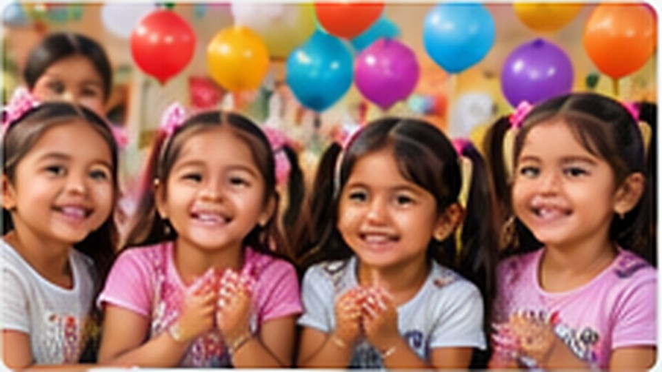 Celebración con niños
